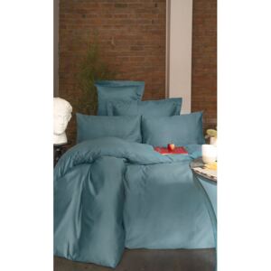 Set posteljine s plahtom Satin Simply Blue