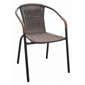 Vrtna stolica Durley (smeđa + crna)