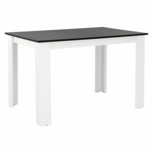 Zondo Blagovaonski stol Plat (pravokutnik) (za 4 osobe) (bijela + crna) . 794792