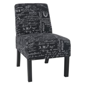 Zondo Fotelja Henriot (crno-bijeli uzorak) . Akcija -32%. 1001190