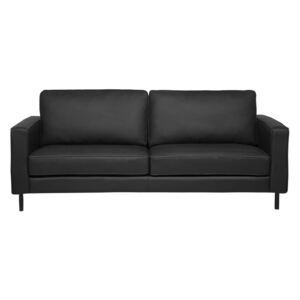 Zondo Kožna sofa trosjed Skive (crna)