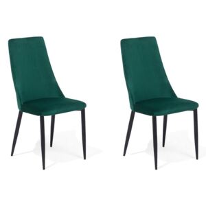 Set blagovaonskih stolica 2 kom. Clenot (smaragdna)