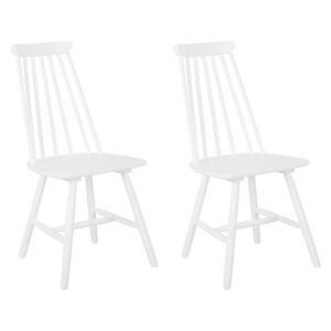 Zondo Set blagovaonskih stolica 2 kom. Burank (bijela). 1009961