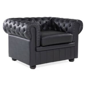 Fotelja Chichester (crna) (vintage)