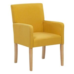 Blagovaonska stolica ROCKY (tekstil) (žuta)