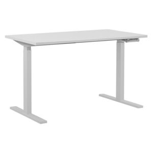 Pisaći stol UPPER II (130 x 72 cm) (MDF) (bijela) (ručno podesiv)