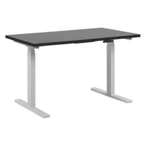 Zondo Pisaći stol UPPER II (130 x 72 cm) (MDF) (crna + bijela) (električno podesiv). 1018764