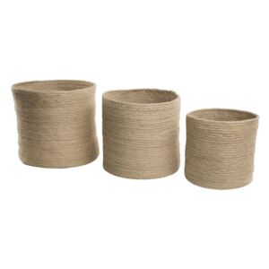 Set tekstilnih košara 3 kom. ATIRAGA (tekstil) (bež)