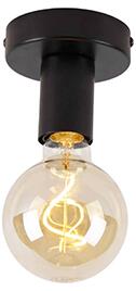Moderna stropna svjetiljka crna - Lagana