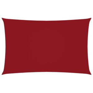 VidaXL Jedro protiv sunca od tkanine Oxford pravokutno 2x4,5 m crveno