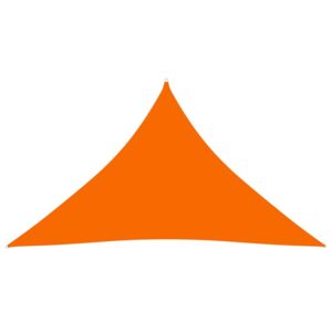 VidaXL Jedro protiv sunca od tkanine trokutasto 3x3x4,24 m narančasto