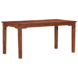 VidaXL Blagovaonski stol od masivnog bagremovog drva 160 x 80 x 76 cm