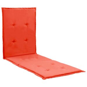 VidaXL Jastuk za ležaljku crveni 180 x 55 x 3 cm