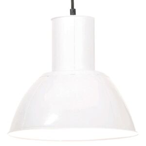 VidaXL Viseća svjetiljka 25 W bijela okrugla 28,5 cm E27