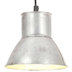 VidaXL Viseća svjetiljka 25 W srebrna okrugla 17 cm E27
