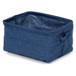 Plava košara za pohranu Compactor Jean, 25 x 15 cm