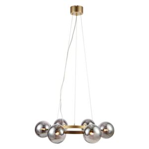 Viseća svjetiljka sa zlatnim dizajnom bojom Markslöjd Circle 6L