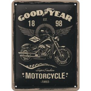 Buvu Metalna tabla: Good Year (Motorcycle) - 20x15 cm