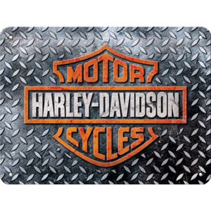 Buvu Metalna tabla: Harley-Davidson (Diamond Plate) - 20x15 cm