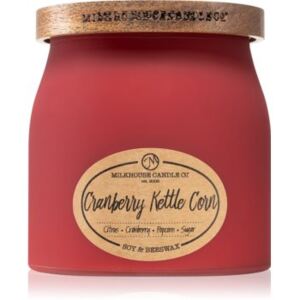 Milkhouse Candle Co. Sentiments Cranberry Kettle Corn mirisna svijeća 454 g
