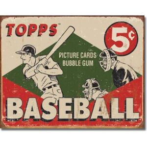 TOPPS - 1955 Baseball Box Metalni znak, ( x cm)