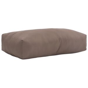 VidaXL Presvučeni jastuk za naslon smeđe-sivi 80x40x20 cm od tkanine