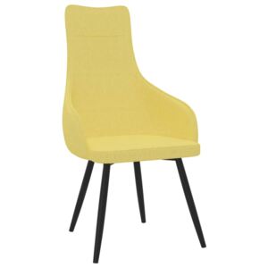 VidaXL Fotelja od tkanine boja senfa