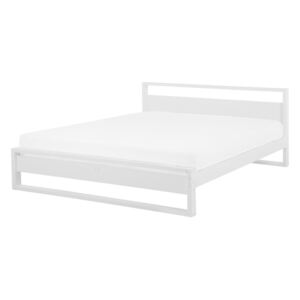 Bračni krevet 180 cm GIACOMO (s podnicom) (bijela)