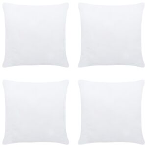 VidaXL Punjenja za jastuke 4 kom 60 x 60 cm bijela
