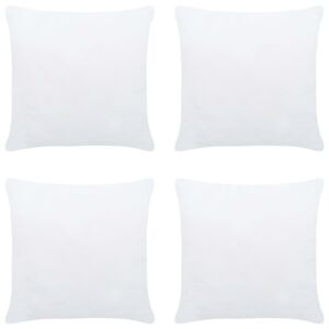 VidaXL Punjenja za jastuke 4 kom 30 x 30 cm bijela