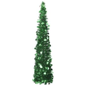 VidaXL Prigodno umjetno božićno drvce zeleno 150 cm PET