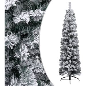 VidaXL Usko umjetno božićno drvce sa snijegom zeleno 150 cm PVC