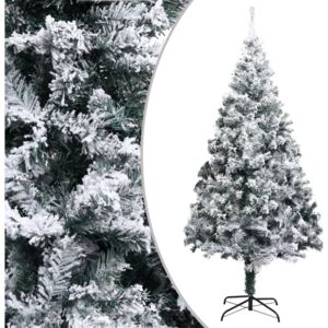 VidaXL Umjetno božićno drvce sa snijegom zeleno 180 cm PVC