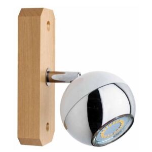 Spot-Light 2502160 - Zidna reflektorska svjetiljka BIANCA 1xGU10/50W/230V breza