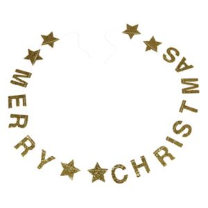 Božićna girlanda s natpisom Rex London Gold Stars