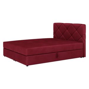 Zondo Bračni krevet Boxspring 140x200 cm Karum(s podnicom i madracem) (ružičasta)