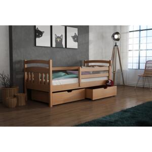 Zondo Dječji krevet 80 x 180 cm Kayla (s podnicom i prostorom za odlaganje) (bukva)