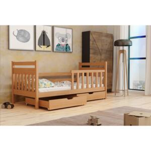 Zondo Dječji krevet 80 x 180 cm Kasey (s podnicom i prostorom za odlaganje) (bukva)