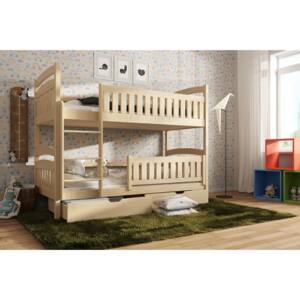 Zondo Dječji krevet 80 x 180 cm Irwin (s podnicom i prostorom za odlaganje) (borovina)