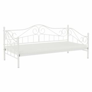 Zondo Jednostruki krevet 90 cm Danina (bijela) (s podnicom)