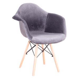 Zondo Moderna fotelja Dario (sivo smeđa)