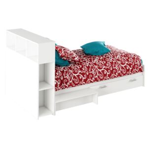 Zondo Jednostruki krevet 90 cm Adrana (bijela)
