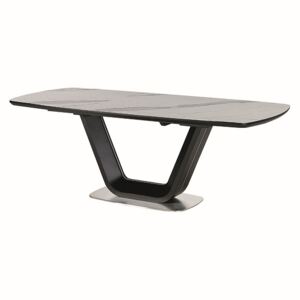 Zondo Blagovaonski stol Armani (za 6 do 8 osoba) (crna)