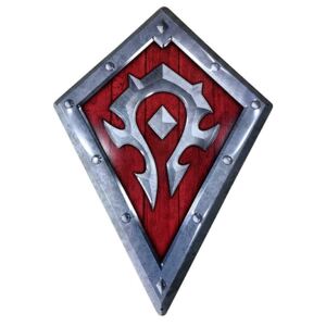 Metalni znak World of Warcraft - Horde Shield, ( x cm)