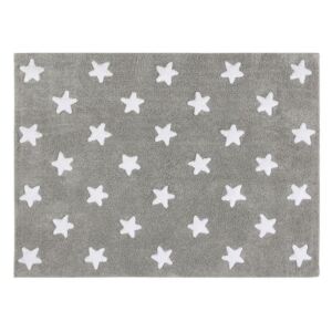 Koberec Ourbaby Stars rug grey 32038-0 pravokutnik 120x160 cm siva