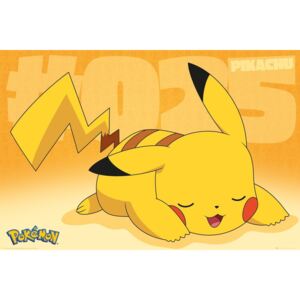 Pokemon - Pikachu Asleep Poster, (91,5 x 61 cm)