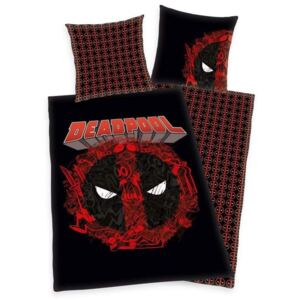 HARDDING Posteljina Marvel Deadpool Cotton, 140/200, 70/90 cm