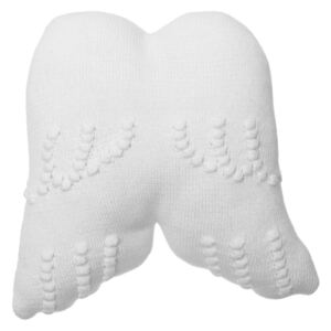 Dekorativni pleteni jastuk - Angel Wings knitted pillow