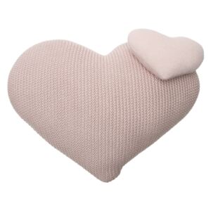 Ukrasni pleteni jastuk - Ljubav knitted pillow heart