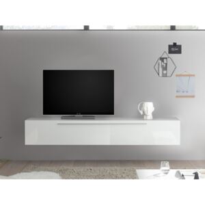 TV stol VG5775 Sjajni bijeli + bijela